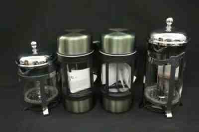LOT 4x Starbucks 24oz 32oz Glass & Stainless Steel French Press Coffee - Sold on eBay Sep 12, 2021 for $40.00