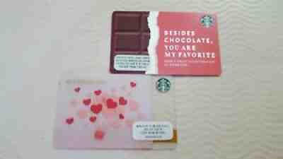 Starbucks Korea 2018 & 2019 Valentine Gift Card BOTH ONLY in Korea US Seller - Sold on eBay Jul 12, 2021 for $5.00