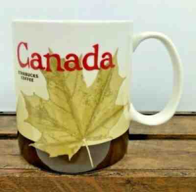 2012 Starbucks Canada Mug Leaf Canadian Flag 16oz Global Icon Series Collectable - Sold on eBay Jul 08, 2021 for $35.00