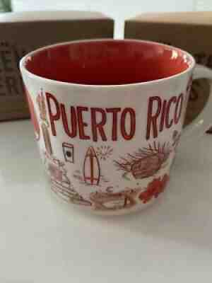 Starbucks 14 oz Puerto Rico Coffee Mug There Series Across The Globe Collection - Sold on eBay Sep 17, 2021 for $14.10