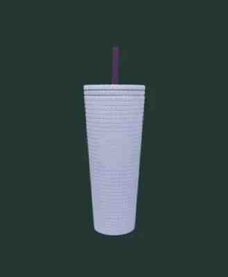 NEW STARBUCKS VALENTINES DAY WINTER 2021 Purple Lilac Matte Grid Venti Tumbler - Sold on eBay Jul 20, 2021 for $42.00