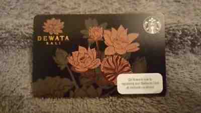 STARBUCKS Indonesia DEWATA Bali LIMITED & RARE CARD w/Indono Sleeve US Seller - Sold on eBay Jun 30, 2021 for $15.00