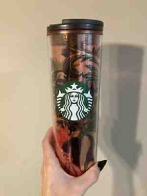 Starbucks Halloween Orange and Black Fall Tumbler - Sold on eBay Sep 14, 2021 for $15.00