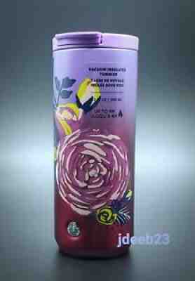 Starbucks 2021 Fall Purple Rose 12 Oz. Stainless-Steel Vacuum Insulated Tumbler - Sold on eBay Sep 14, 2021 for $35.88