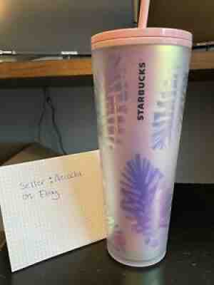 RARE 2019 Starbucks Holiday Venti Tumbler, Pink Pinecone, Iridescent - Sold on eBay Jul 14, 2021 for $200.00