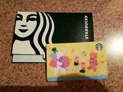 25th! STARBUCKS Japan 2021 Summer Yellow Toy Band Gift Card w/Sleeve US Seller - Sold on eBay Aug 20, 2021 for $9.00