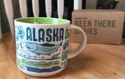 New Starbucks "BEEN THERE SERIES" Coffee Tea Mug ALASKA 2018 14fl oz - Sold on eBay Sep 17, 2021 for $28.99
