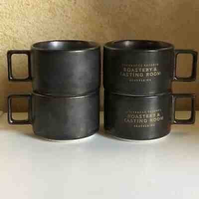 Starbucks Seattle Reserve Roastery Espresso Mug Set Of 4 - 3oz Tasting Room Cups - Sold on eBay Jul 24, 2021 for $65.43