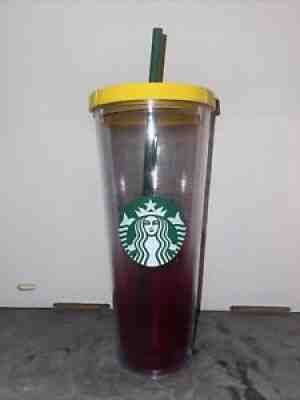 Starbucks ASU Arizona State University Cold Cup Venti Tumbler Straw Cup, 24 oz - Sold on eBay Jun 21, 2021 for $10.00