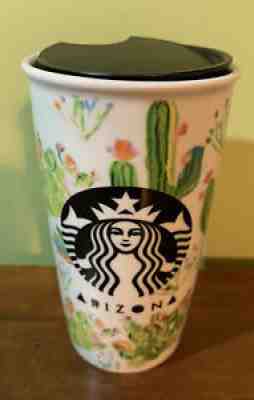 Starbucks ARIZONA 12 Oz. Traveler Collection Ceramic Tumbler 2016 CACTUS - Sold on eBay Jul 11, 2021 for $25.00