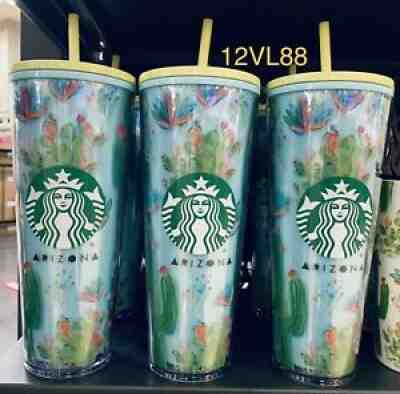 BRAND NEW & UNUSED - Starbucks - Arizona - Venti (24 oz.) - Cold Cup Tumbler - Sold on eBay Sep 11, 2021 for $40.88