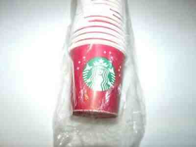 Starbucks Paper Coffee Cups 4oz Sample Size Solo Cups Qty Of 200 CHRISTMAS PACK