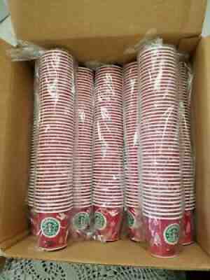 Lot Of 349 Starbucks Holiday Red, White, Green Sample Cups