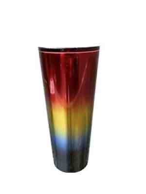 Starbucks 2019 Rainbow Pride Metal 24 oz Cold Cup Tumbler - Sold on eBay Aug 16, 2021 for $20.50