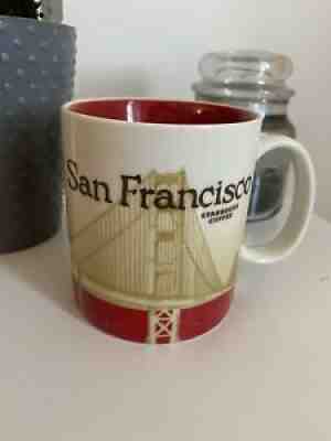 San Francisco Starbucks Coffee Mug Cup - Sold on eBay Sep 18, 2021 for $8.99