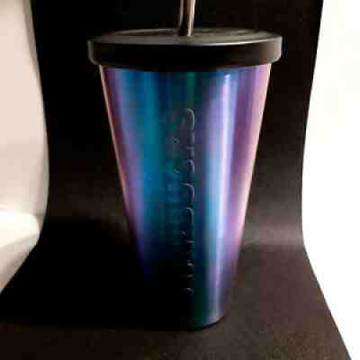 Starbucks 2014 Purple Irridescent Oil Slick Stainless Steel Grande 16oz Tumbler - Sold on eBay Jul 14, 2021 for $29.95