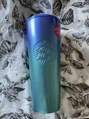 Starbucks Hawaii Collection Tumbler Ocean Turtle Mermaid Stainless 24oz NO STRAW - Sold on eBay Jun 24, 2021 for $15.50