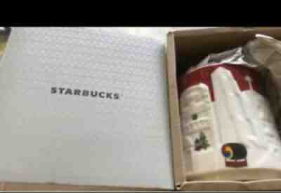 Starbucks Mug, Seoul Korea 2013, Limited Edition red City Relief Christmas - Sold on eBay Sep 13, 2021 for $68.00