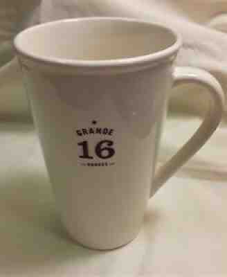 2010 Starbucks 16 oz Grande White Maroon Coffee Mug Latte Tea Cup Retired MINT - Sold on eBay Aug 15, 2021 for $5.00