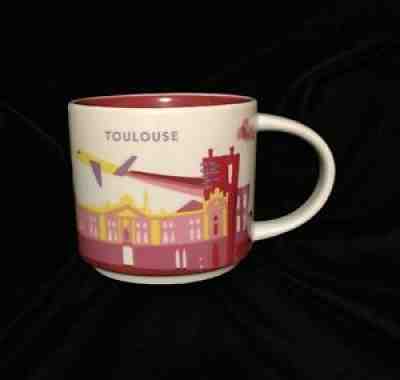 Starbucks Toulouse YAH Mug Plane Pink Space Coffee Cup You Are Here France New - Sold on eBay Jul 25, 2021 for $69.99