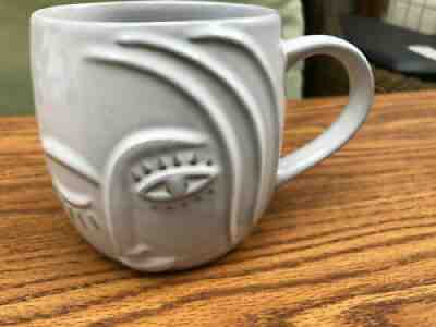 Winking Siren 3d Mermaid Starbucks Coffee Mug Cup Face Tail White bin-nate 4 - Sold on eBay Aug 31, 2021 for $28.99