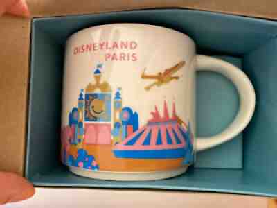 Starbucks Disneyland Park Paris Mug YAH You Are Here 14 oz mug New in Box SKU - Sold on eBay Jul 23, 2021 for $69.00