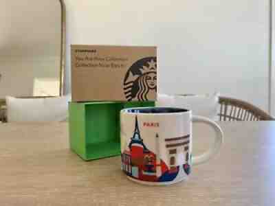 Starbucks PARIS You Are Here YAH Mug Eiffel Tower RETIRED - Sold on eBay Jul 30, 2021 for $59.99