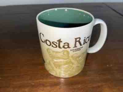 Starbucks Coffee Mug COSTA RICA Global Icon Collection Collectible Cup VERY NICE