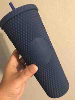 Starbucks 2021 Studded Tumbler, 24OZ/710ML - Matte Navy Blue Brand New - Sold on eBay Sep 18, 2021 for $39.99