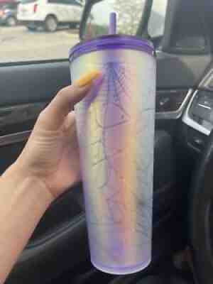 starbucks frosted spider web halloween 2021 tumbler - Sold on eBay Sep 19, 2021 for $115.00