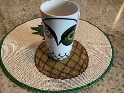 Starbucks OWL 16 Oz Grande Coffee Mug Tea Cup Green Eye Limited Edition 2014 - Sold on eBay Sep 18, 2021 for $9.00