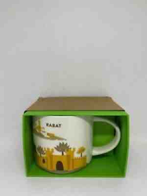 Starbucks Coffee You Are Here Rabat Morocco Ceramic Coffee Mug New with Box - Sold on eBay Aug 23, 2021 for $44.99