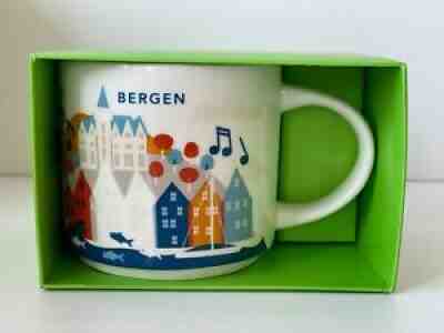 Starbucks Coffee 2018 YAH You Are Here Collection Bergen Norway Mug 14 Oz - Sold on eBay Jul 04, 2021 for $40.00