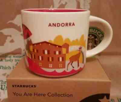 Starbucks Coffee Mug/Cup Andorra, you are here, new in original box with SKU! - Sold on eBay Sep 09, 2021 for $58.67