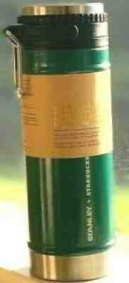 NEW! Starbucks Stanley Green Thermal Coffee Stainless Steel Tumbler 16oz Thermos - Sold on eBay Sep 08, 2021 for $26.00