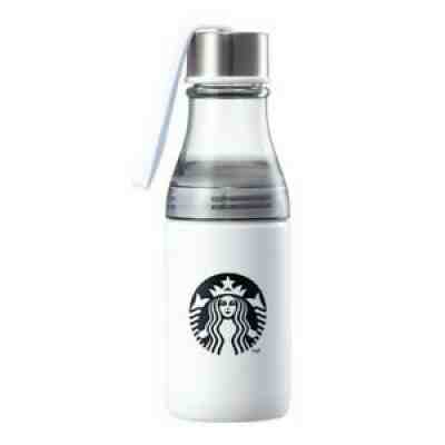 Starbucks Korea 2018 White Sunny Strap Water Bottle Tumbler 500ml - Sold on eBay Sep 09, 2021 for $49.99