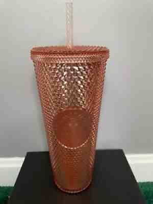 Starbucks 24 oz Iridescent Cold Cup - Rose Gold - Sold on eBay Sep 11, 2021 for $93.00