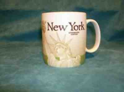 Starbucks 2009 Statue of Liberty New York City Collector Series 16 oz Mug Cup - Sold on eBay Jul 04, 2021 for $8.58