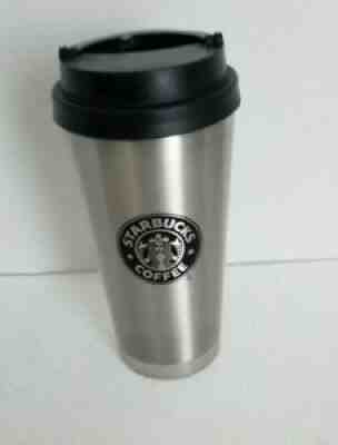 STARBUCKS COFFEE 2010 STAINLESS STEEL TRAVEL TUMBLER BLACK SIREN - Sold on eBay Sep 18, 2021 for $25.00