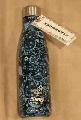 Starbucks S'well Liberty London Fabrics Swell Blue Paisley (17 OZ) - Sold on eBay Sep 02, 2021 for $29.95