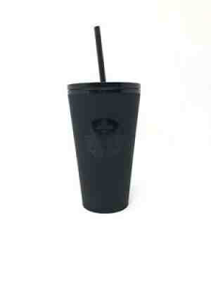 Starbucks Tumbler Matte Black Logo Cold Cup 16oz Grande New - Sold on eBay Sep 18, 2021 for $19.99