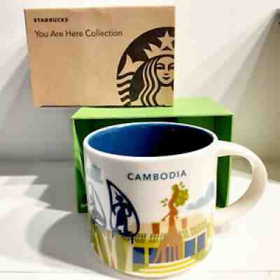 Starbucks YAH cup Cambodia You Are Here Collector Series Icon Coffee Mug 14 oz - Sold on eBay Aug 26, 2021 for $54.95