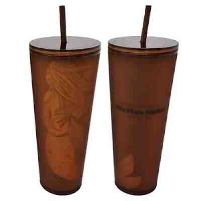 Exclusive Starbucks Pike Place Amber Siren Tumbler 24 oz Seattle First Store - Sold on eBay Sep 17, 2021 for $59.97