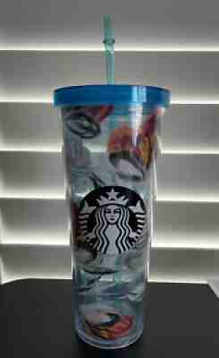 Starbucks 2019 Peony Flower Floral Tumbler Acrylic Venti Black Siren Pink Peach - Sold on eBay Jul 21, 2021 for $65.95