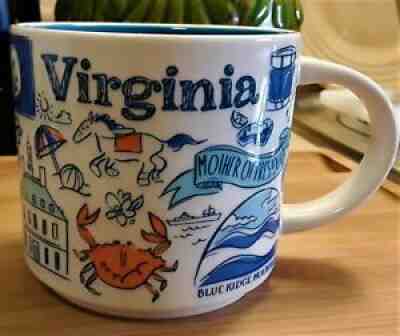 Starbucks 2018 VIRGINIA 'Been There' Collection 14 Ounce Coffee Mug NEW w/Tag - Sold on eBay Jul 07, 2021 for $14.00