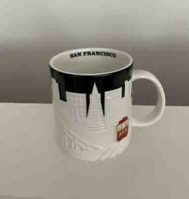 Starbucks 2012 3D San Francisco Relief Collector Series Coffee Mug - Sold on eBay Sep 18, 2021 for $22.99