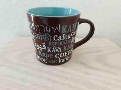 2008 International Language Starbucks Coffee Mug Brown And Teal - Sold on eBay Jul 23, 2021 for $5.00