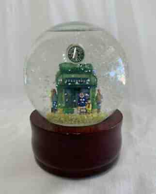 RARE STARBUCKS Christmas Snow Globe Ltd Ed 1999 Musical Intact Working 1st Store - Sold on eBay Jul 18, 2021 for $34.97