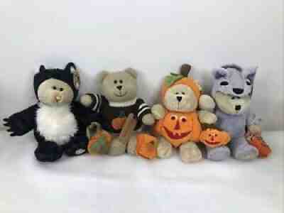 StarbucksÂ® Bearista Bear Autumn Halloween 2005 2008 2009 2010 Edition Lot Of 4 - Sold on eBay Aug 29, 2021 for $29.99