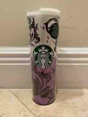 Starbucks Halloween 2021 Purple Cat and Spider Web Glow in The Dark Tumbler - Sold on eBay Sep 18, 2021 for $39.99